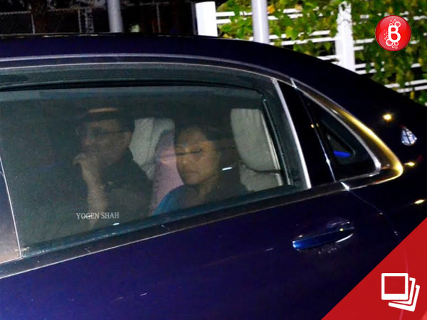 Rani Mukerji and Aditya Chopra's step out for a family dinner. VIEW PICS