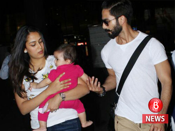 Shahid Kapoor, mira and misha