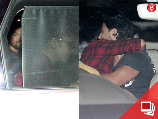 Shruti Haasan and Michael Corsale are spotted at Mumbai airport