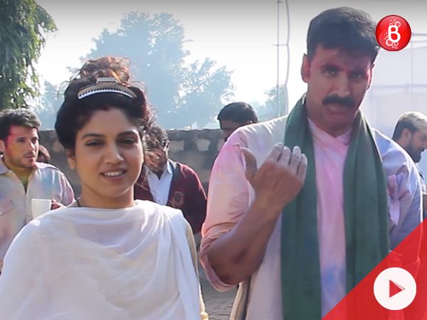 Toilet Ek Prem Katha BTS video