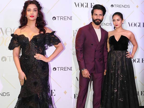 Aishwarya Rai Shahid Kapoor Vogue Awards