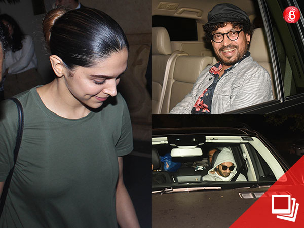 Deepika Irrfan Ranveer meet