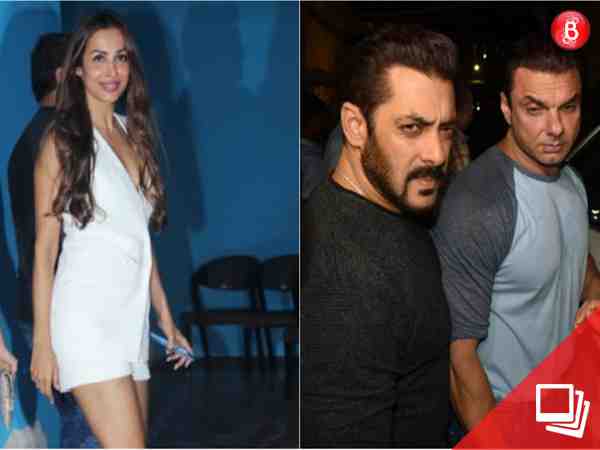 Malaika Arora, Salman Khan, Sohail Khan