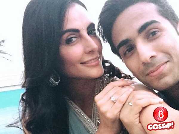 Mandana Karimi with husband Gaurav