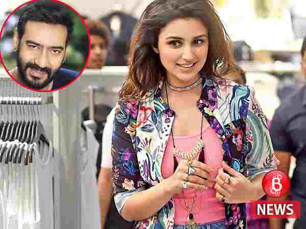 Parineeti Chopra and Ajay Devgn