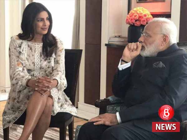Priyanka Chopra and narendra modi