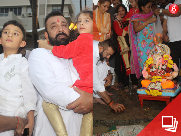 Sanjay-Dutt-Ganpati-visarjan