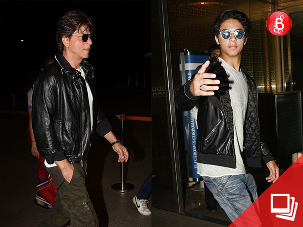 Shah Rukh Khan and Aryan