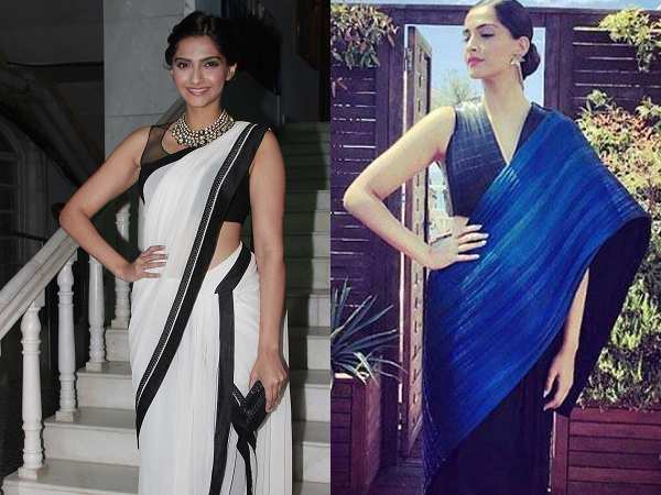 Sonam Kapoor saree