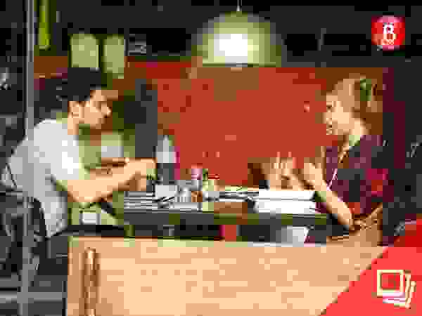 Sooraj Pancholi with a foreigner