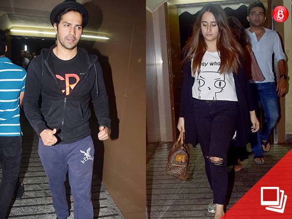 Varun Dhawan and Natasha Dalal are spotted together