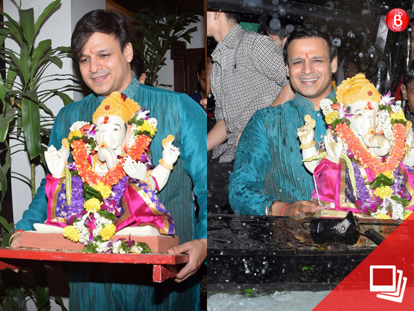 Vivek Oberoi visarjan