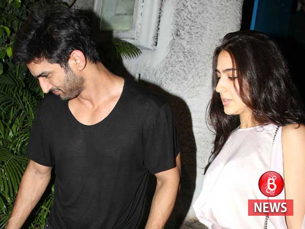 sushant singh rajput sara ali khan