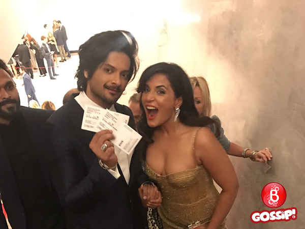 Ali Fazal and Richa Chadha