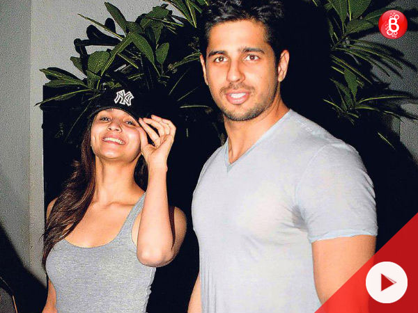 Alia Bhatt and Sidharth Malhotra