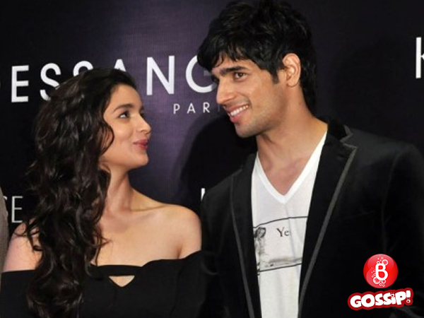 Alia Bhatt and Sidharth Malhotra