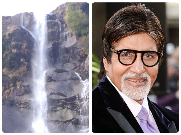 amitabh bachchan waterfall