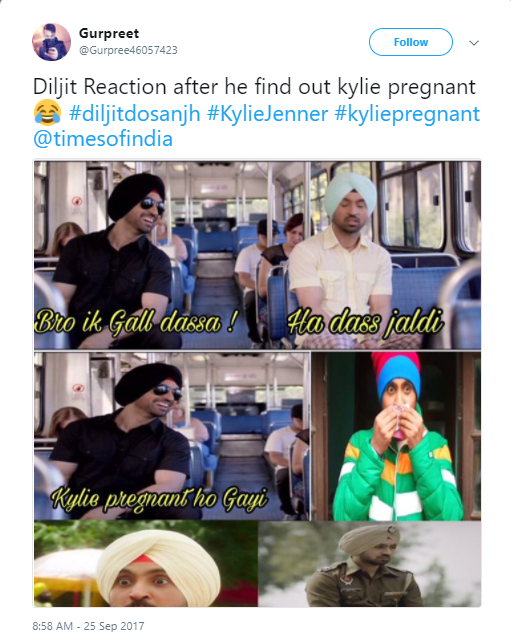 Diljit Dosanjh and Kylie Jenner