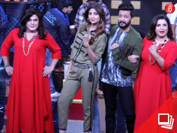 Farah Khan Riteish Deshmukh Shilpa Shetty Ali Asgar
