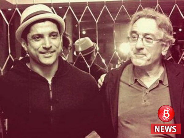 Farhan Akhtar and Robert De Niro