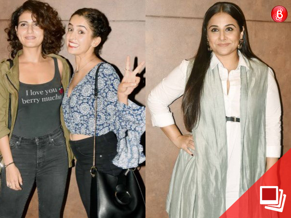 Fatima Sana Shaikh, Sanya Malhotra, Vidya Balan