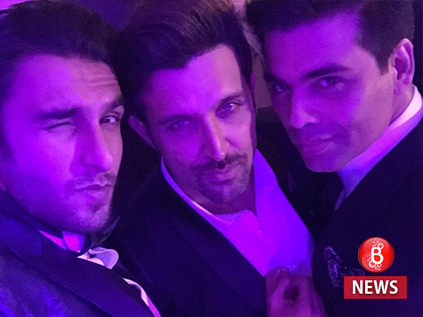 Hrithik, Karan and Ranveer