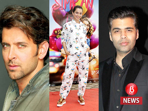 Hrithik Roshan, Kangana Ranaut, Karan J