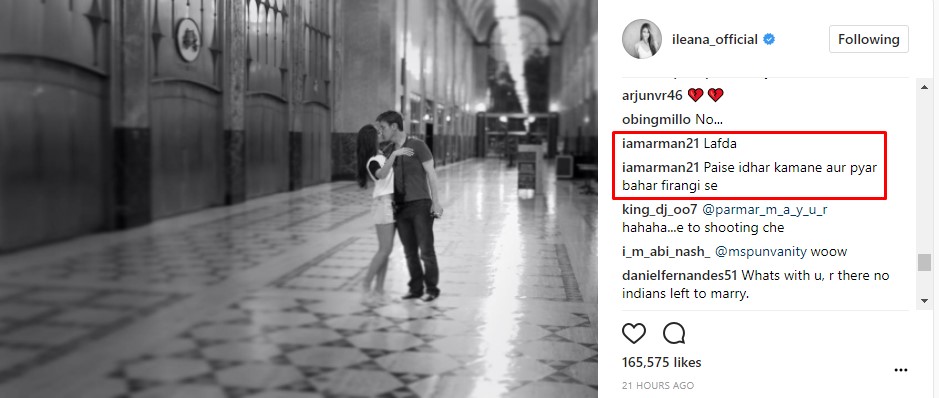 Ileana D'Cruz Instagram