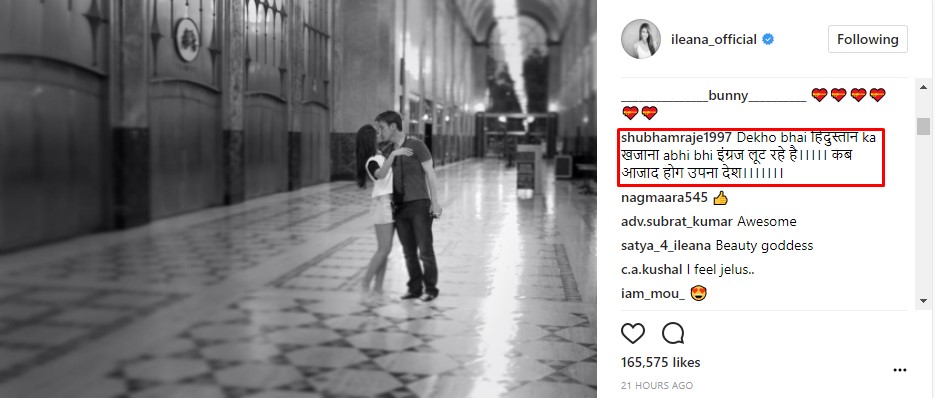 Ileana D'Cruz Instagram