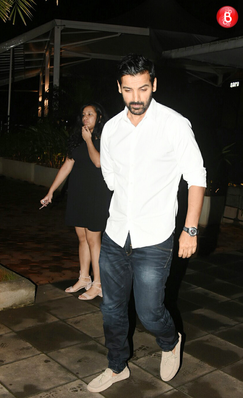 John Abraham and wife Priya