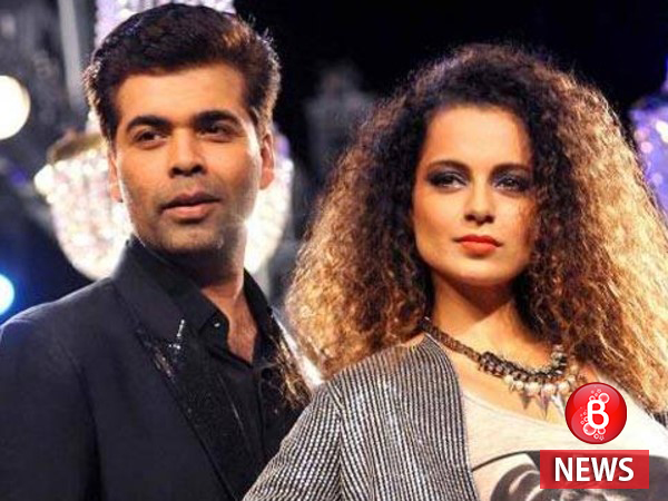 Kangana Ranaut Karan Johar