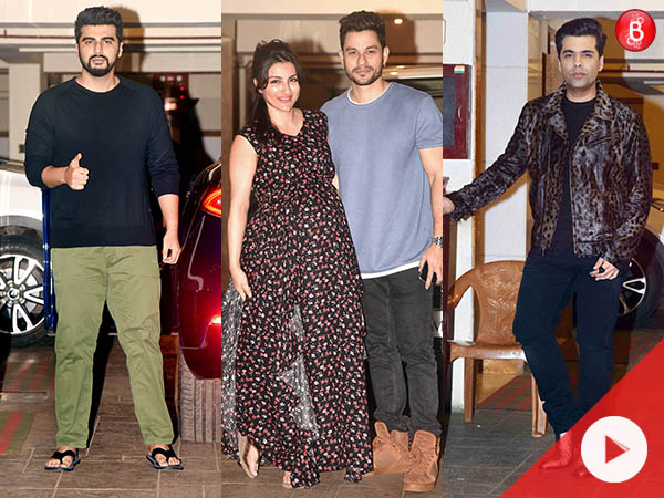 Karan Johar, Arjun Kapoor, Soha Ali Khan
