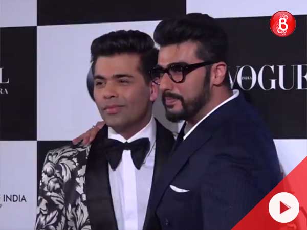 Karan Johar and Arjun Kapoor