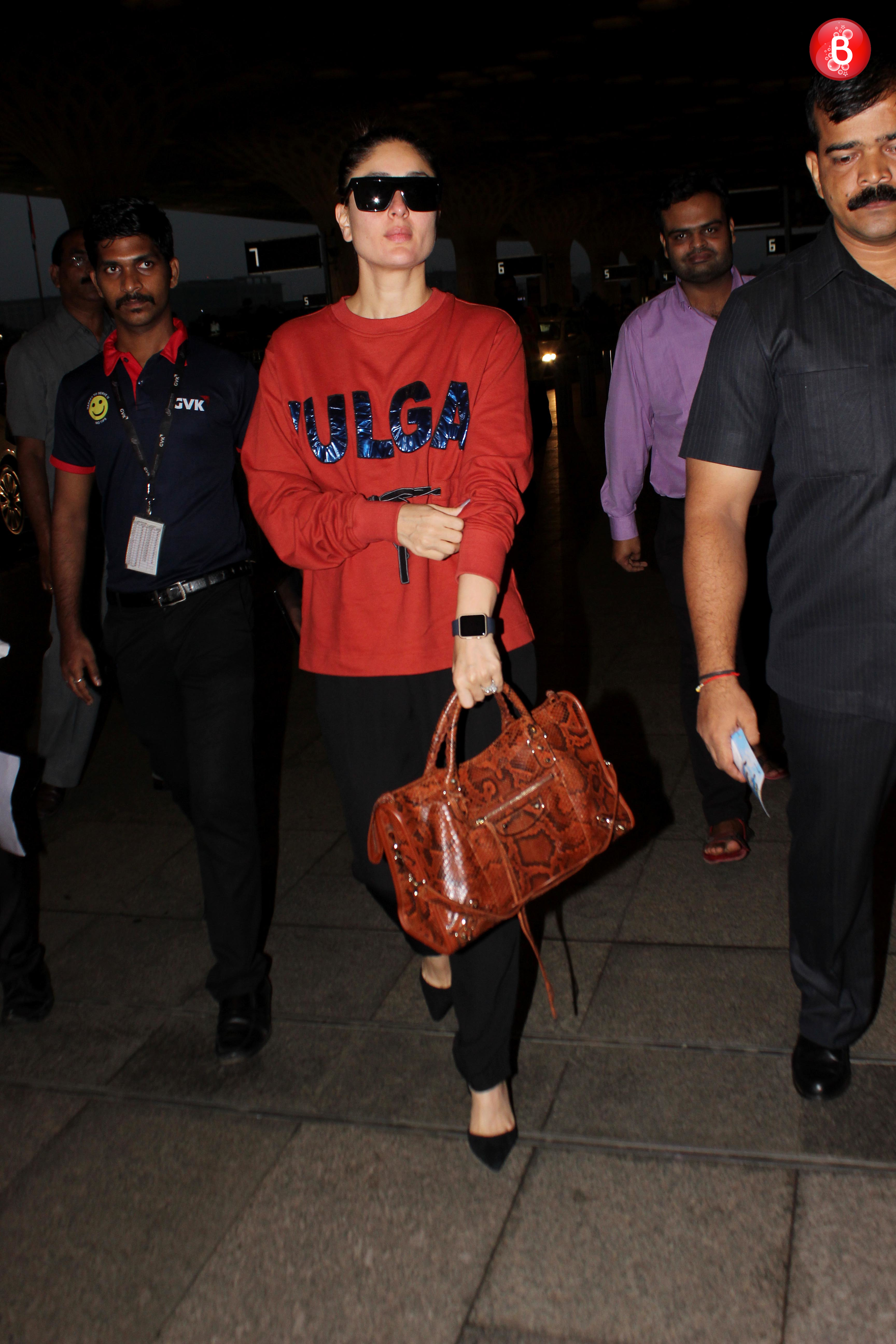 #OOTD: Bebo adds the word ‘Vulgar’ to her ah-mazing airport style!