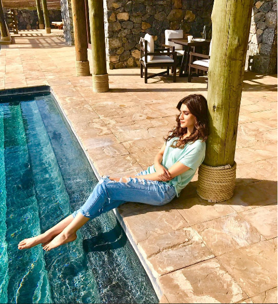 Kriti Sanon holidaying