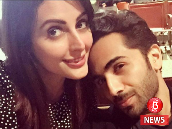 Mandana Karimi with husband Gaurav Gupta