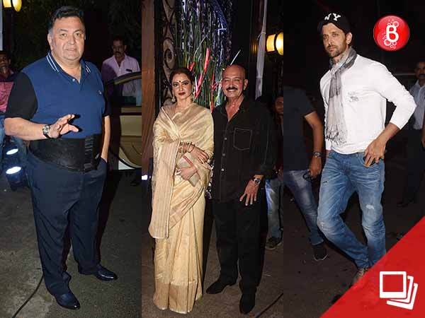 Rakesh Roshan, Rekha, Hrithik Roshan, Rishi Kapoor