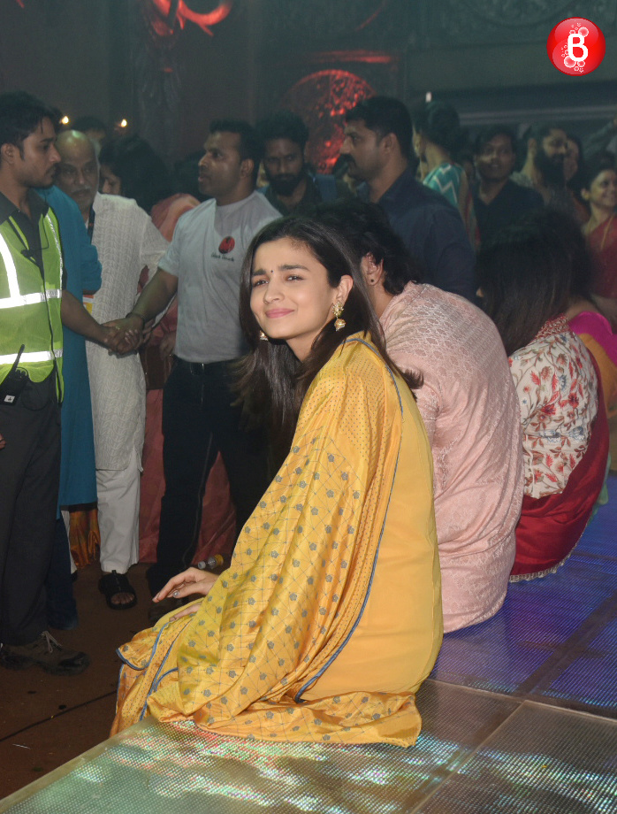 Alia Bhatt at Durga puja