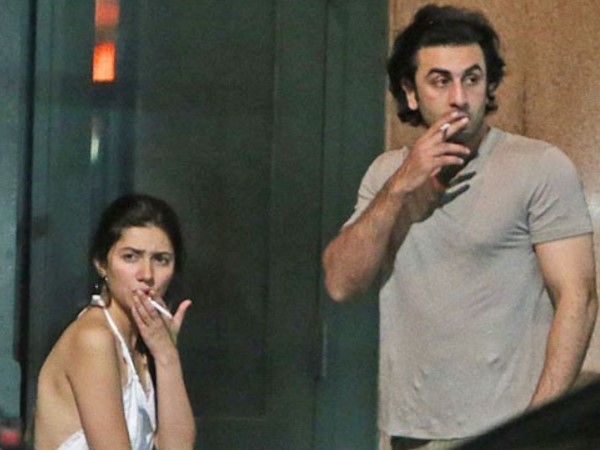 Ranbir Kapoor and Mahira Khan