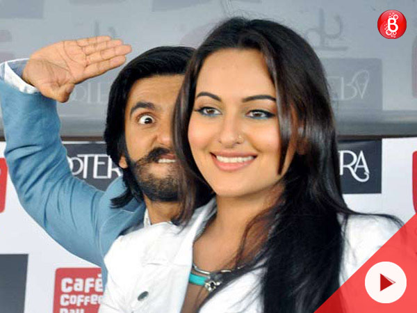 Ranveer Singh with Sonakshi Sinha