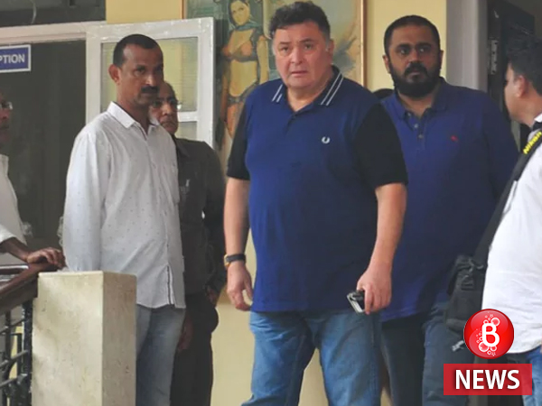 Rishi Kapoor at RK studios