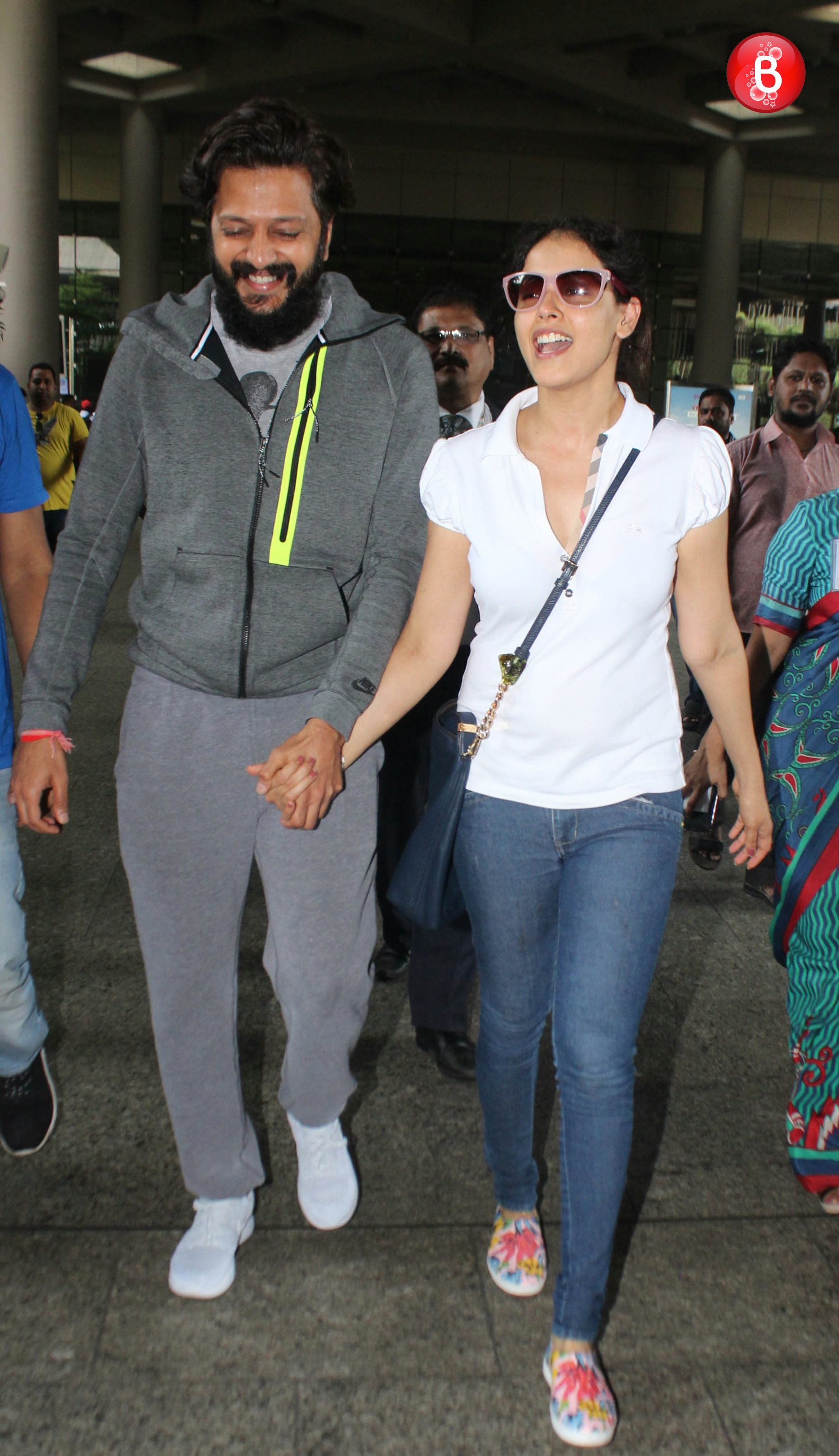 Riteish Deshmukh and Genelia D'Souza