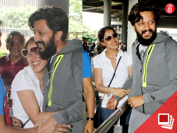 Riteish Deshmukh and Genelia
