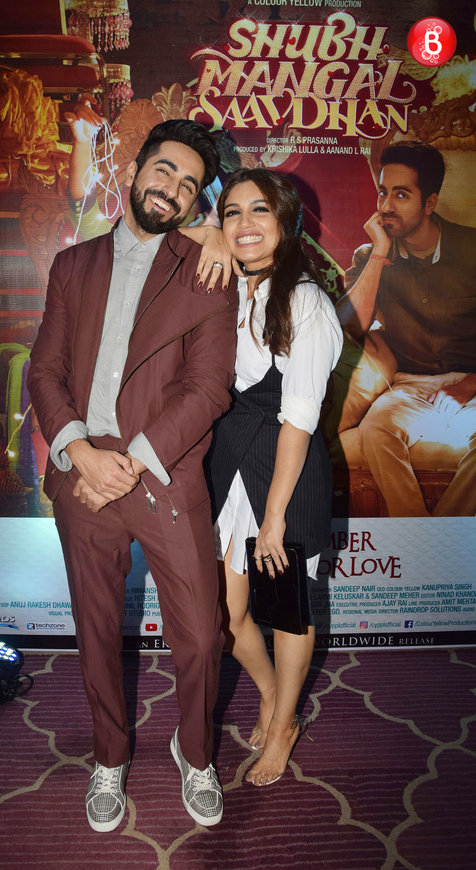 'Shubh Mangal Saavdhan' success party