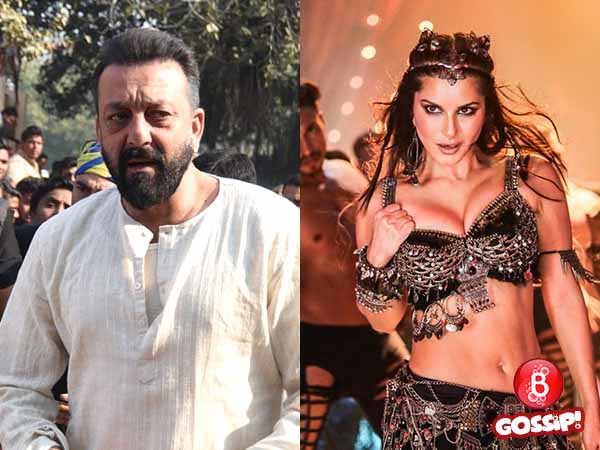 Is Sanjay Dutt unhappy with Sunny Leone's item number in 'Bhoomi'?