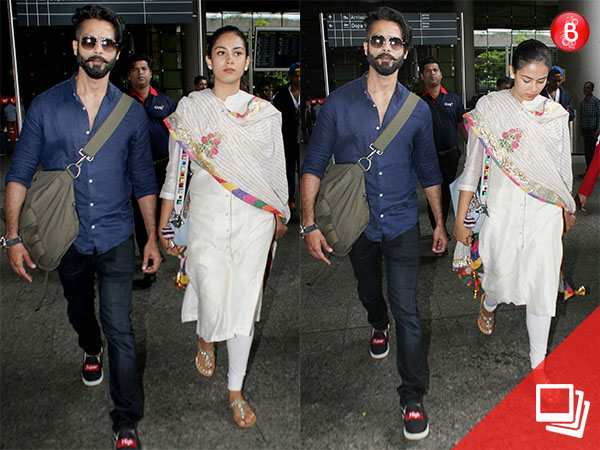 Shahid Kapoor and MIra