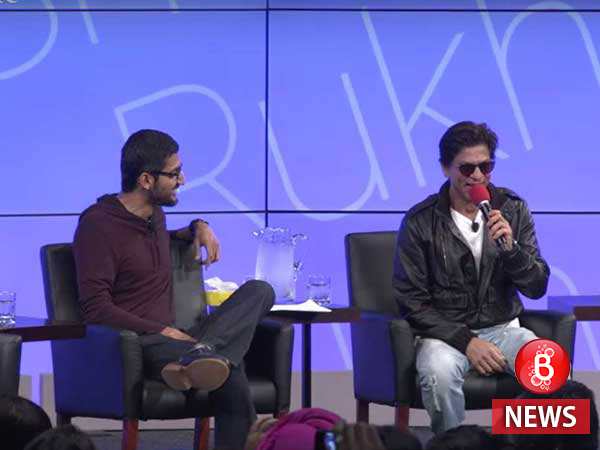 Shah Rukh Khan Sundar Pichai