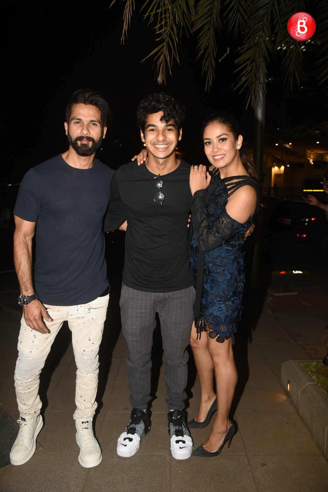 Shahid Kapoor, Ishaan Khattar and Mira RAjput 4