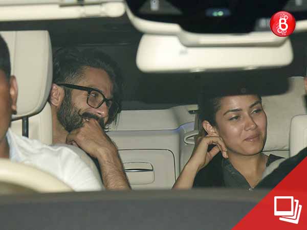 Shahid Kapoor and Mira