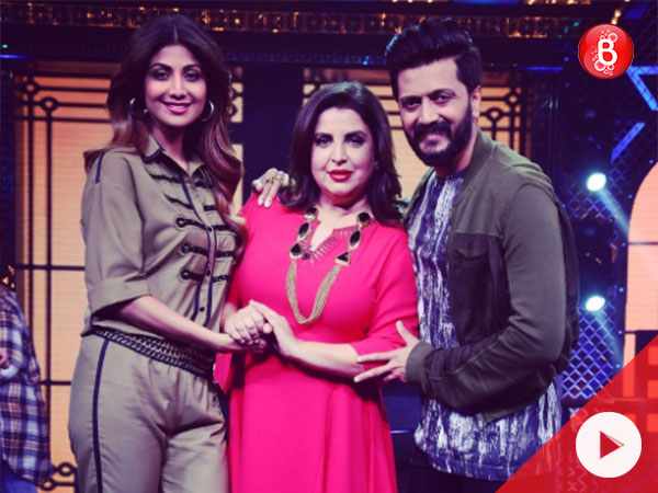 Shilpa, Farah and Riteish video